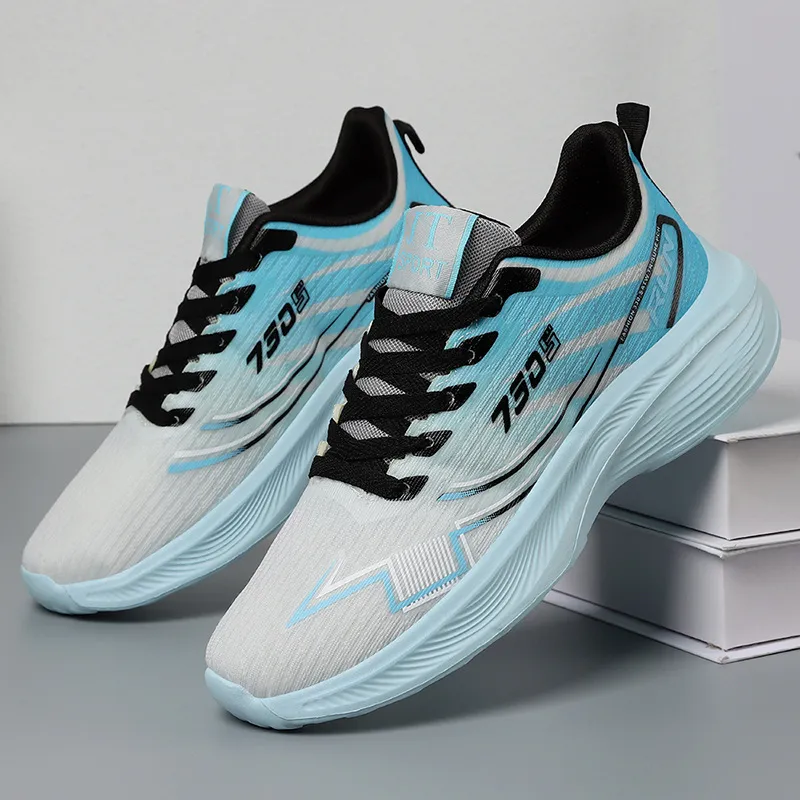 Sapatos Casuais de Moda Cores Brilhantes Mulheres Tênis de Malha Respirável Atacado Unissex Solado de EVA Tênis Urbanos para Mulheres