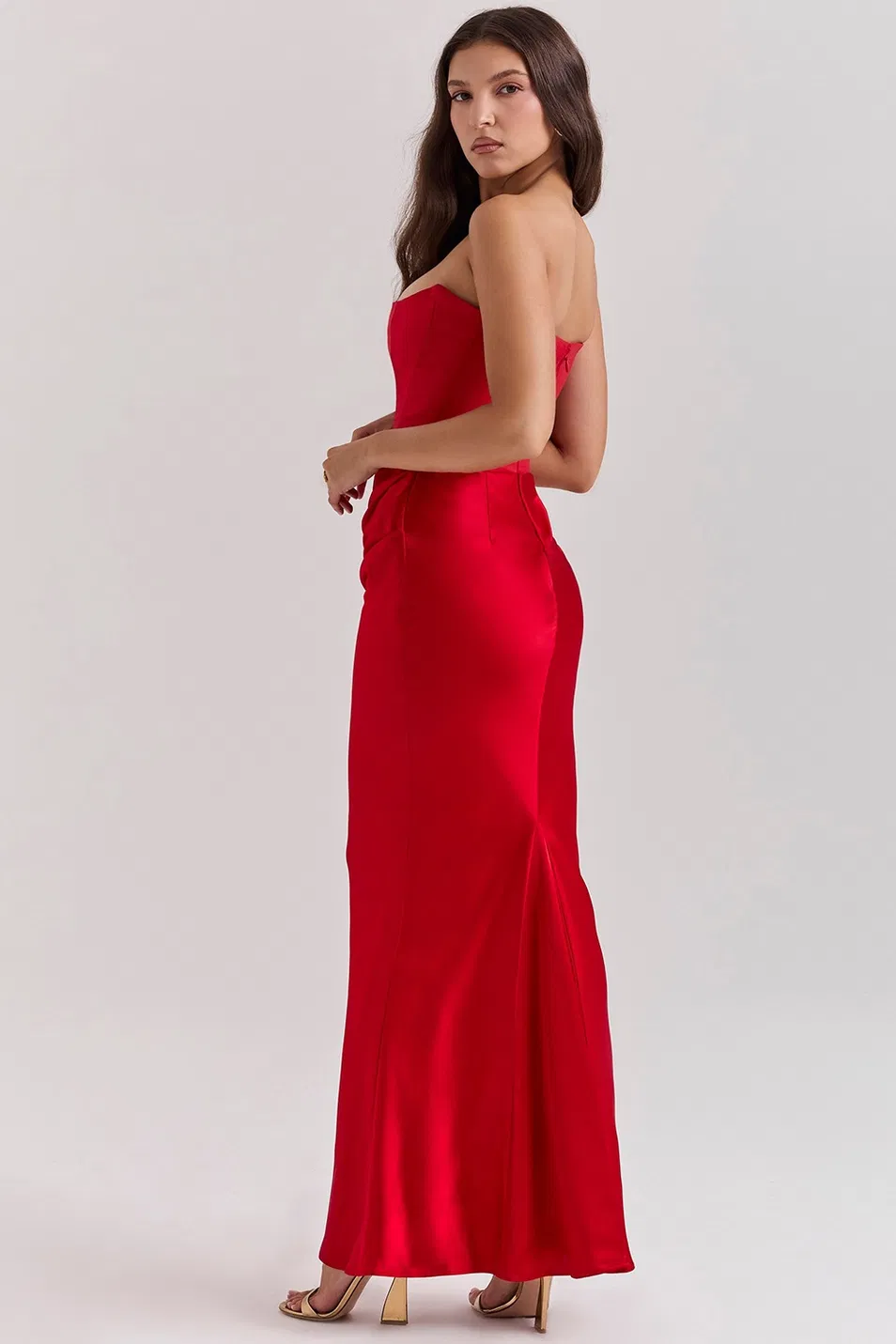 Vestido Casual de Verão Elegante com Fenda para Festa de Mulheres