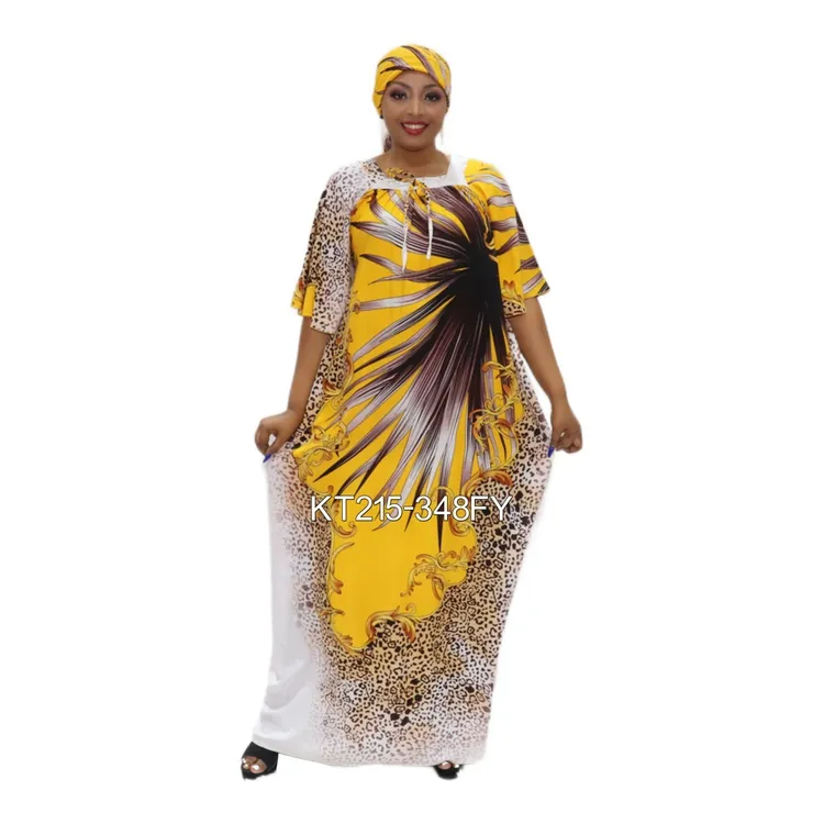 Roupas Africanas Borkha para Mulheres Caftan Boubou de Gola Quadrada Aberta
