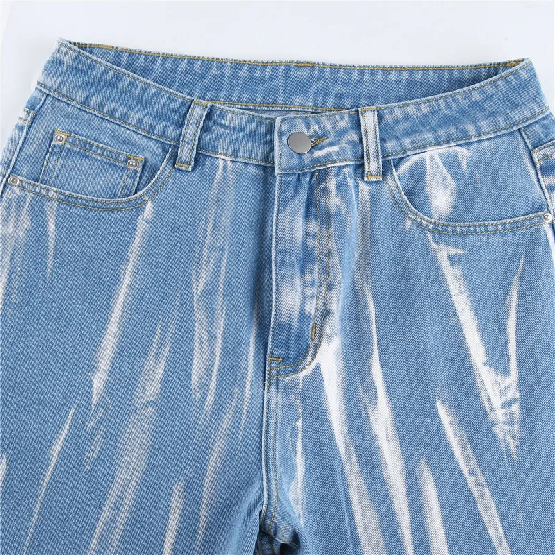 2023 Novas Calças Jeans de Alta Qualidade com Stretch, Personalizadas com Fendas, em Algodão Denim
