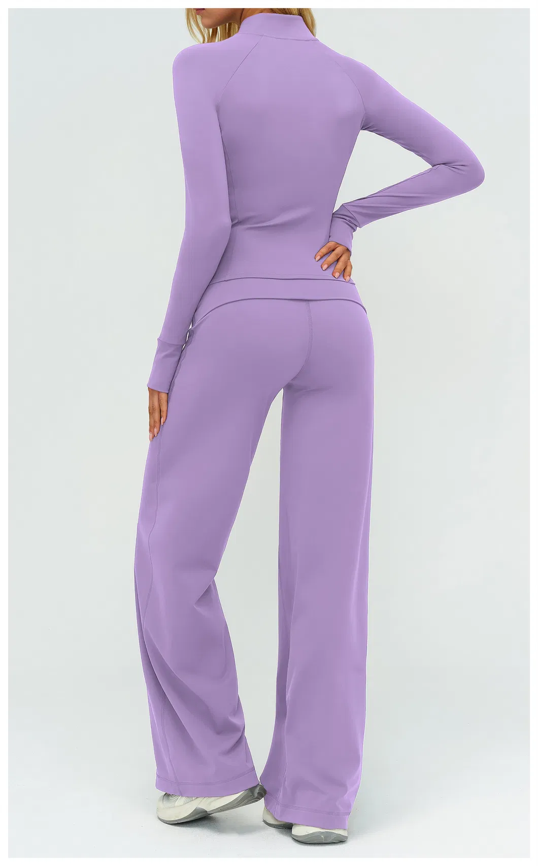 Roupas de Fitness para Mulheres Conjunto de Yoga ao Ar Livre Roupas Esportivas Acessíveis