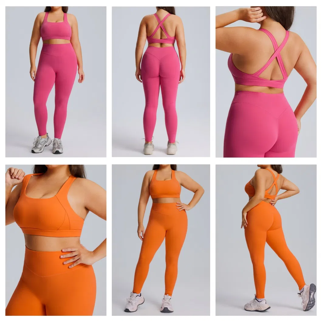 Wholesale Activewear 2 Piece Women S Plus Size Sport Fitness Gym Clothing