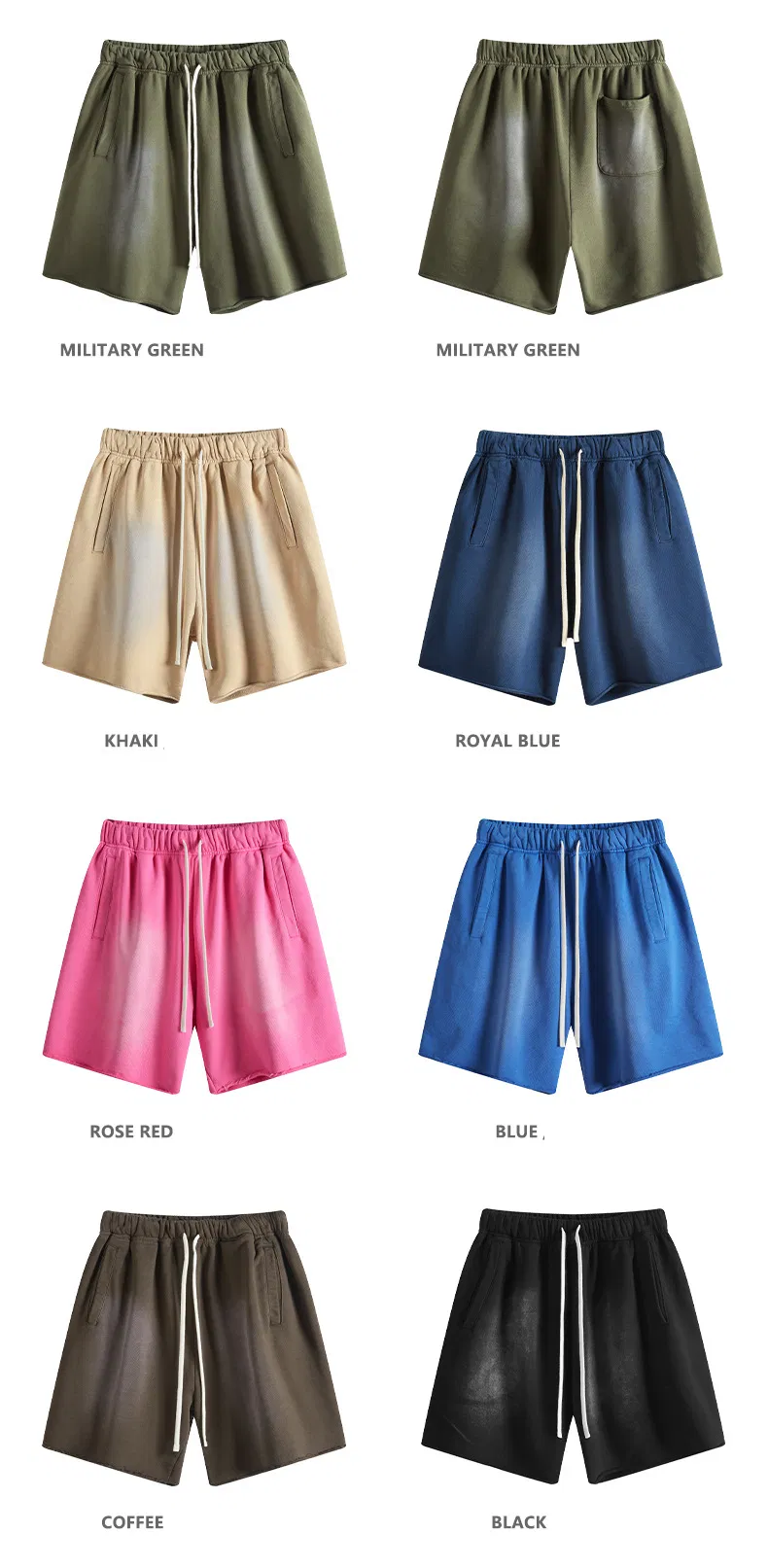 Calças de Moletom Vintage Pesadas para Homens 440g Verão de Alta Qualidade Fabricantes de Roupas Femininas Personalizadas