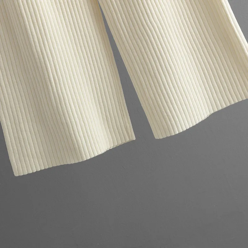 Conjunto feminino casual de duas peças