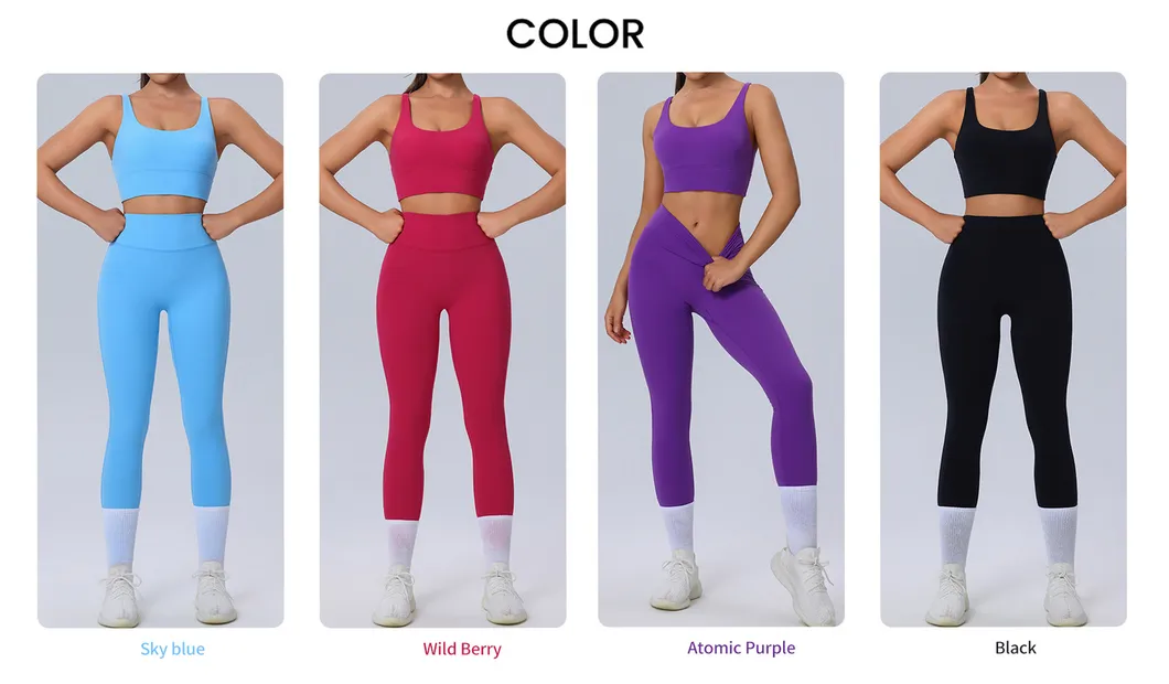 Detalhe do Conjunto de Yoga - Vista Lateral