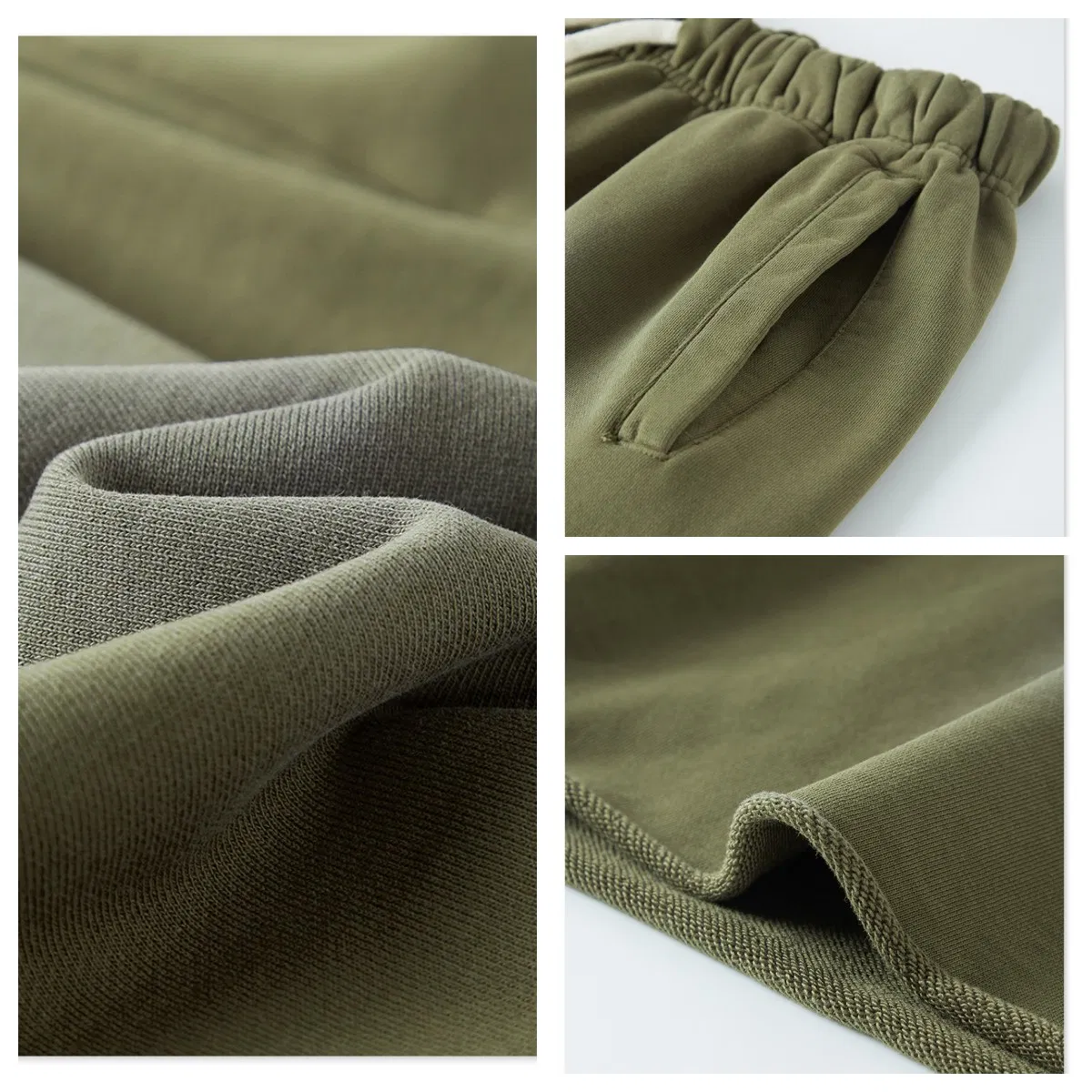 Calças de Moletom Vintage Pesadas para Homens 440g Verão de Alta Qualidade Fabricantes de Roupas Femininas Personalizadas