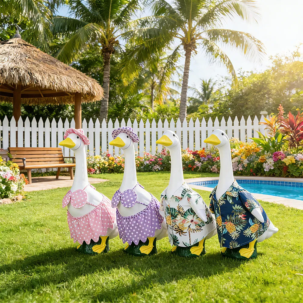 Roupa de Ganso Fashion para Exibições Decorativas Sazonais