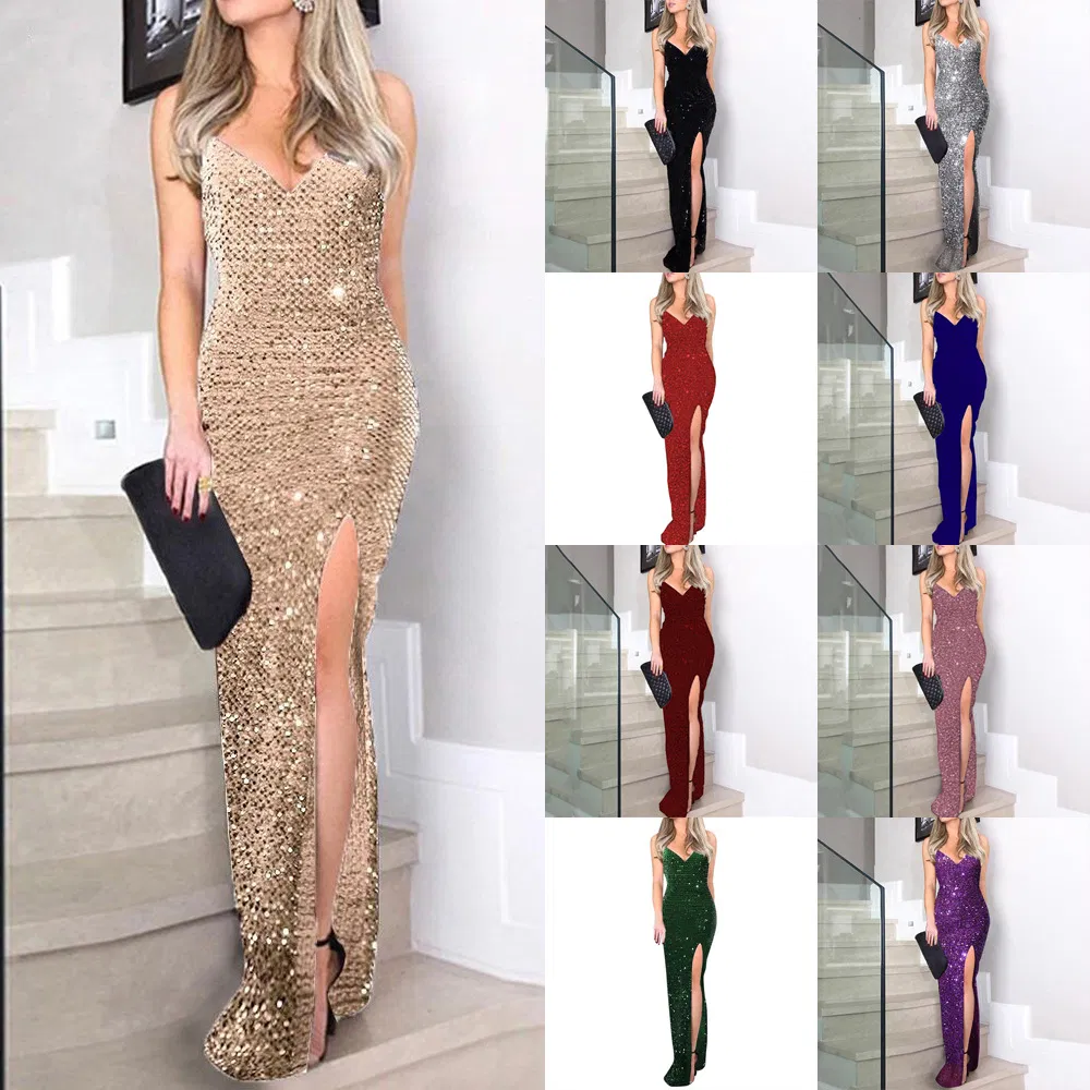 Vestido Elegante para Festa à Noite
