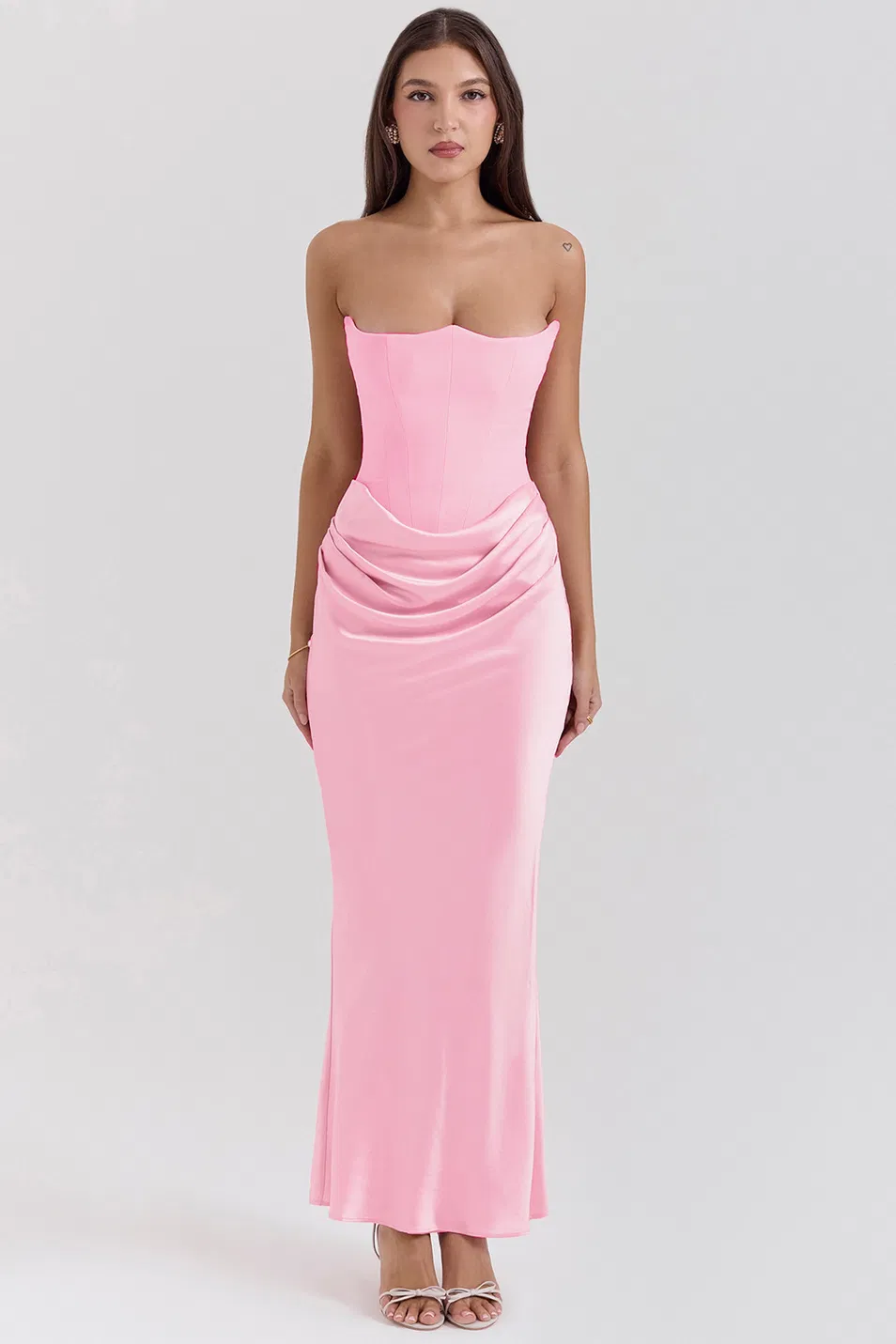 Vestido Casual de Verão Elegante com Fenda para Festa de Mulheres