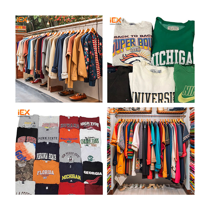 Fornecedor de Roupas Vintage de Alta Qualidade, Baratas e Fashionáveis para Homens e Mulheres em Atacado