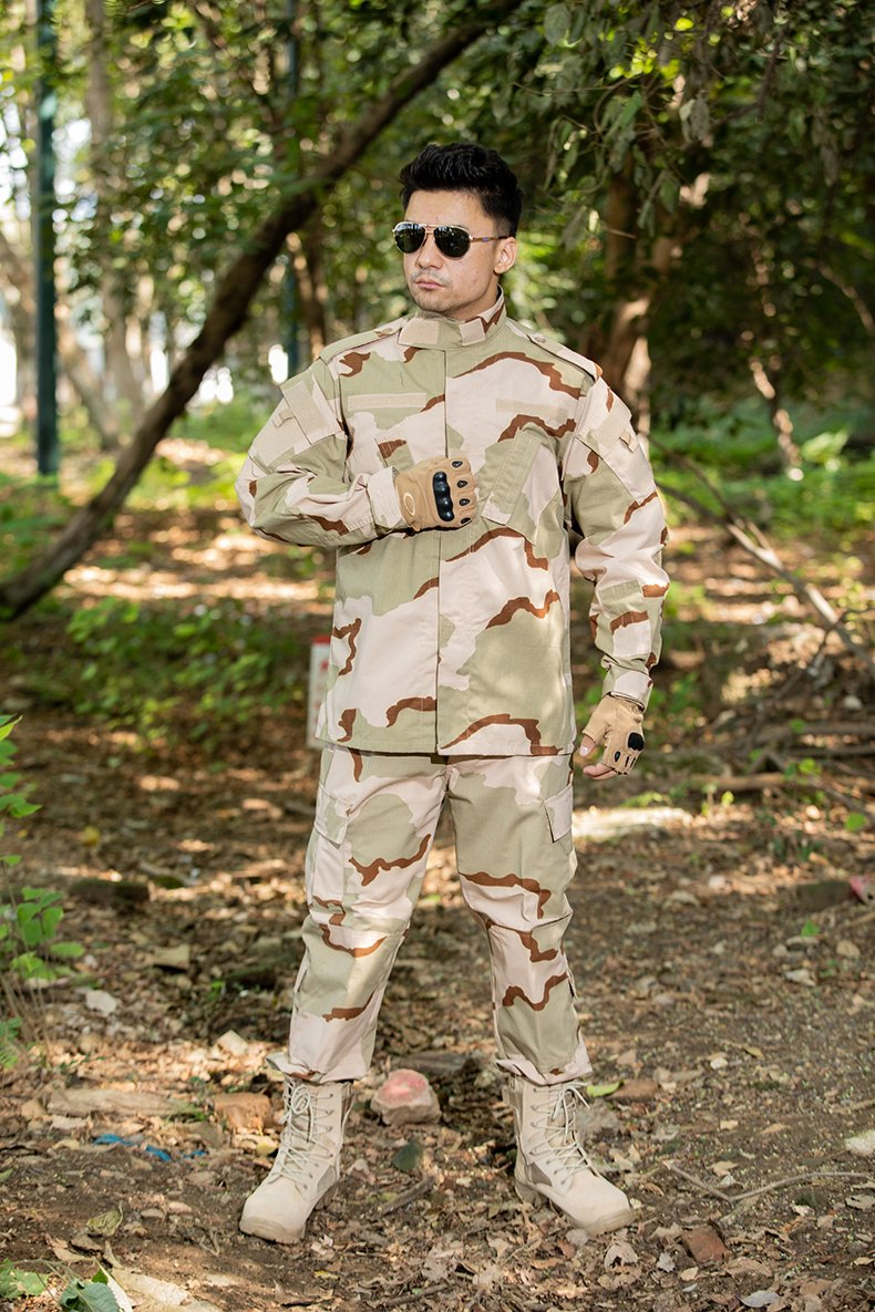 Uniforme tático camuflado de alta qualidade por atacado, roupas de trabalho resistentes para homens e mulheres