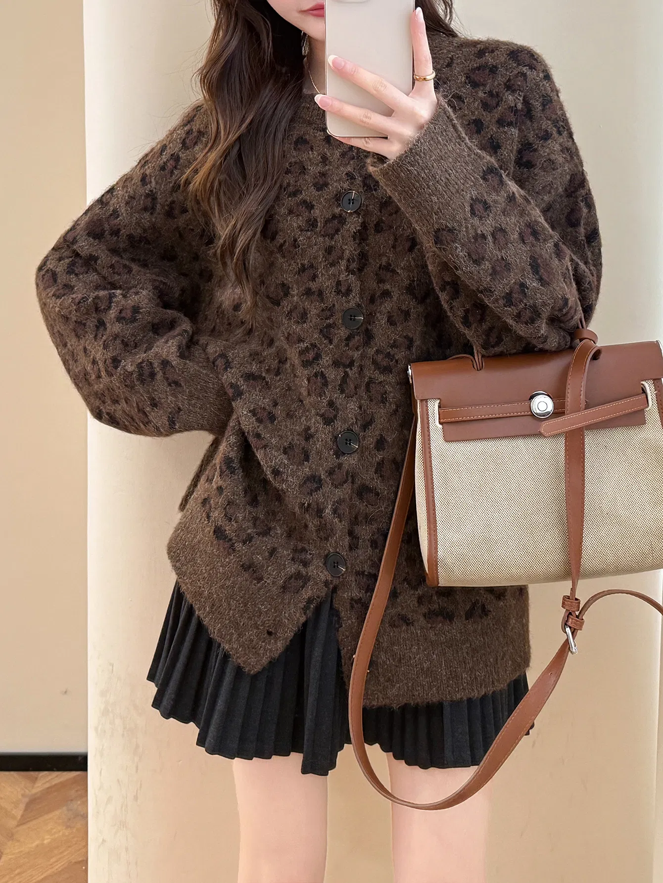 Cardigã de Lã Trendy para Moda Sem Esforço e Estilo Sazonal