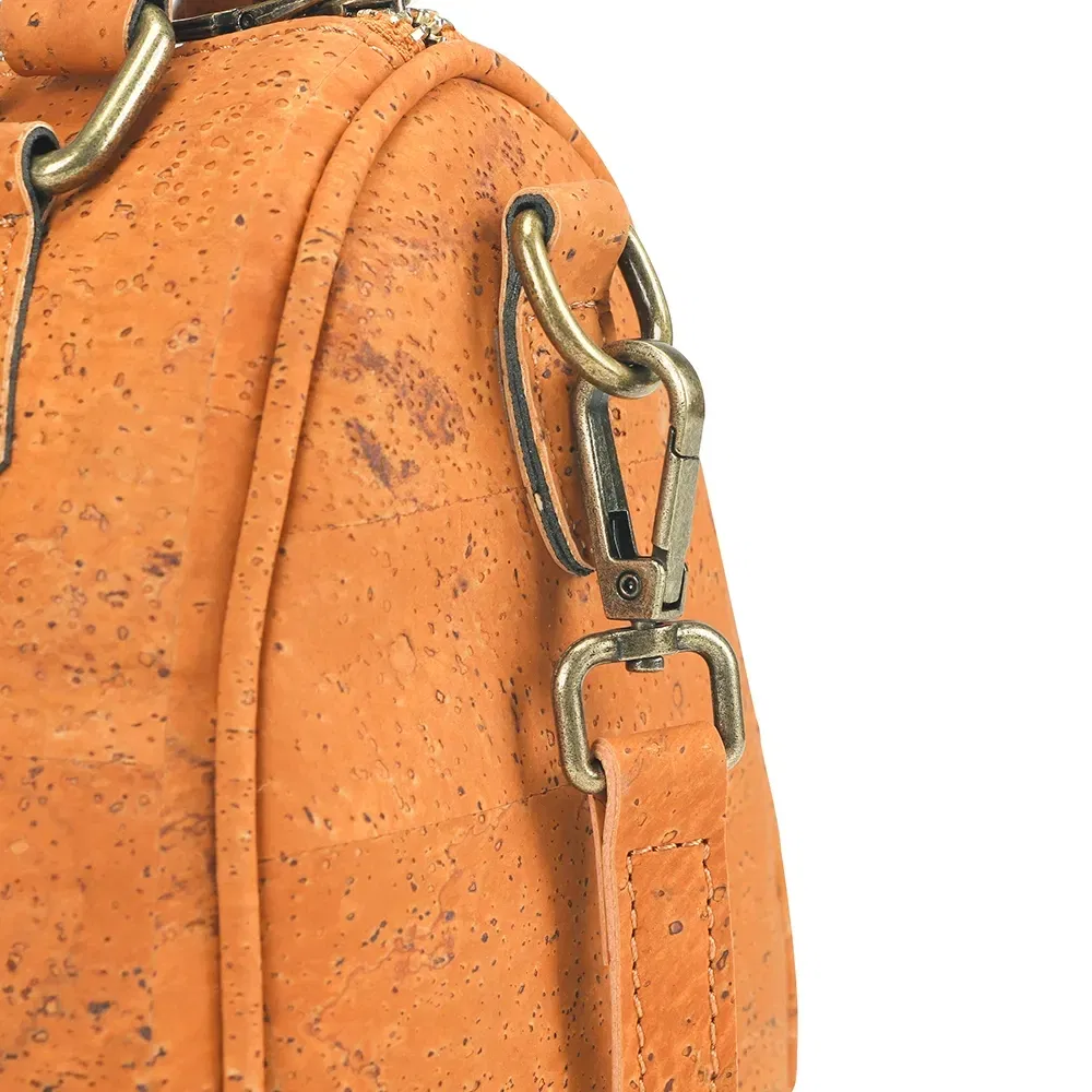 Bolsa transversal sustentável de moda vegana à base de biomassa para mulheres