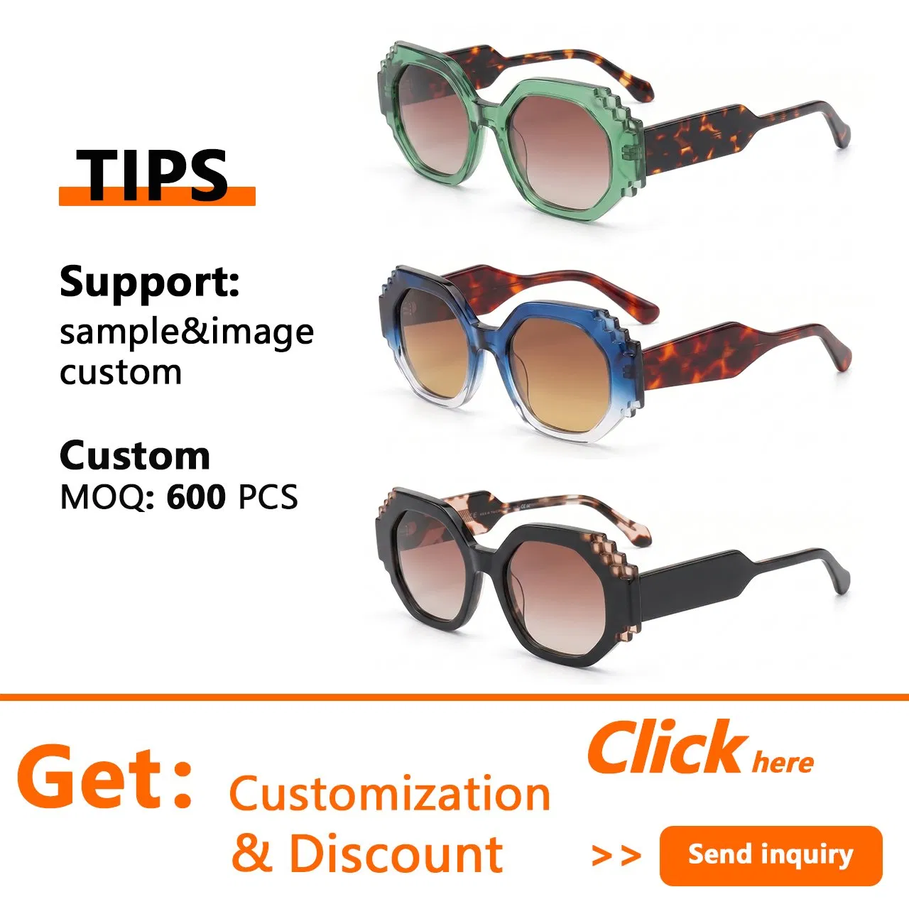Óculos de sol polarizados de acetato sustentáveis, biodegradáveis, feitos à mão, unissex, para homens e mulheres, com logotipo personalizado, de moda de luxo e alta qualidade