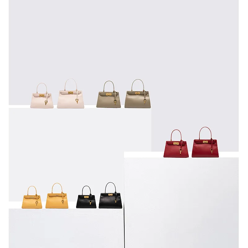 Novas Bolsas de Couro Vegano Sazonais para Mulheres com Alça Longa Fabricante em Estoque
