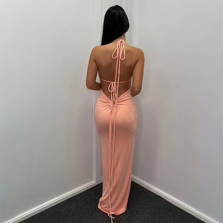 Vestido Sexy Sólido