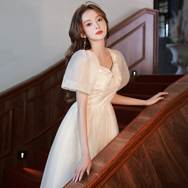 Vestidos Brancos Elegantes para Mulheres, Vestidos Formais para Festa de Noite e Jantar, Vestido Longo