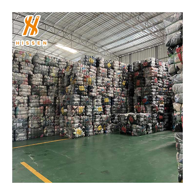 100kg Mulheres Branded Bales Jeans Usados Plus Size Excedentes Bale Roupas de Vestir