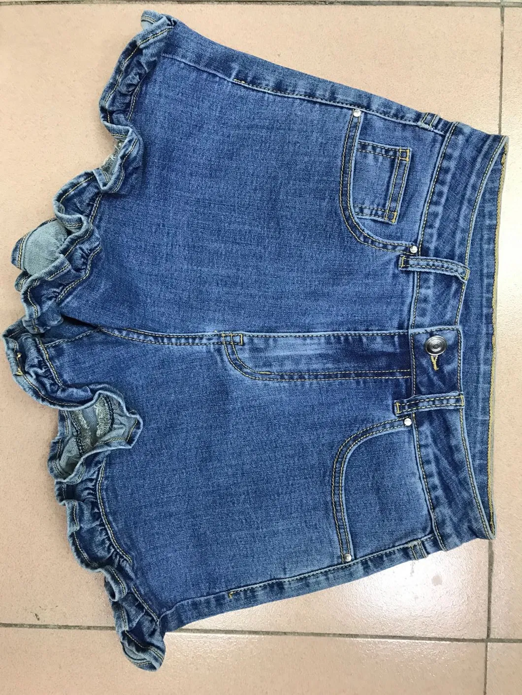 Venda Direta de Fábrica Calças Jeans de Algodão com Spandex para Mulheres Personalizadas de Alta Qualidade