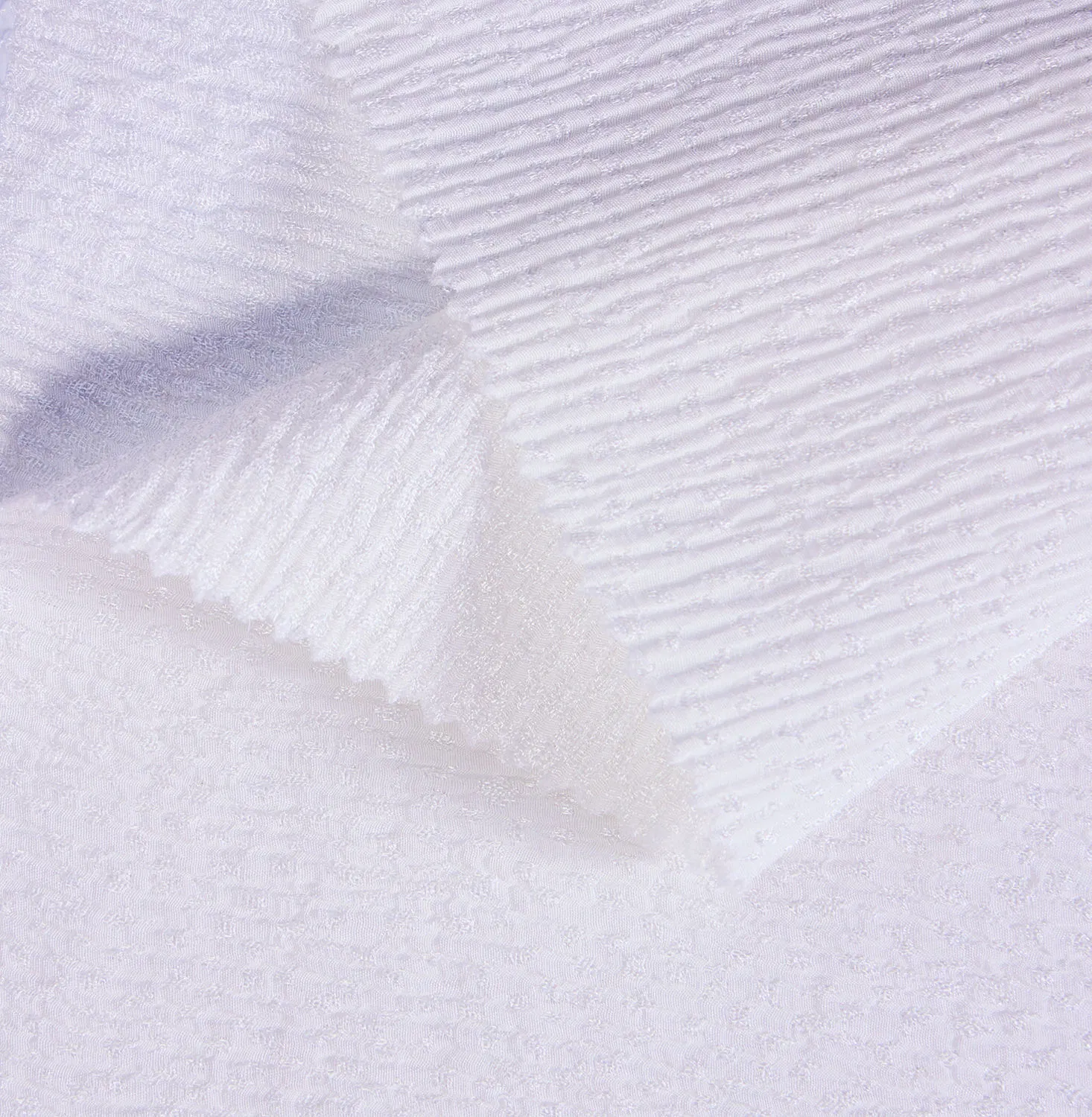 Tecido de Seda Viscose Jacquard Brocado Sustentável Oeko Tex 100 Macio Crinkle Georgette para Moda Feminina 20m/M
