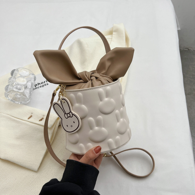 Bolsa Balde Elegante de Alta Qualidade para Mulheres - Coleção Primavera Verão Bolsa Balde Artesanal Elegante para Mulheres - Must Have da Moda da Temporada