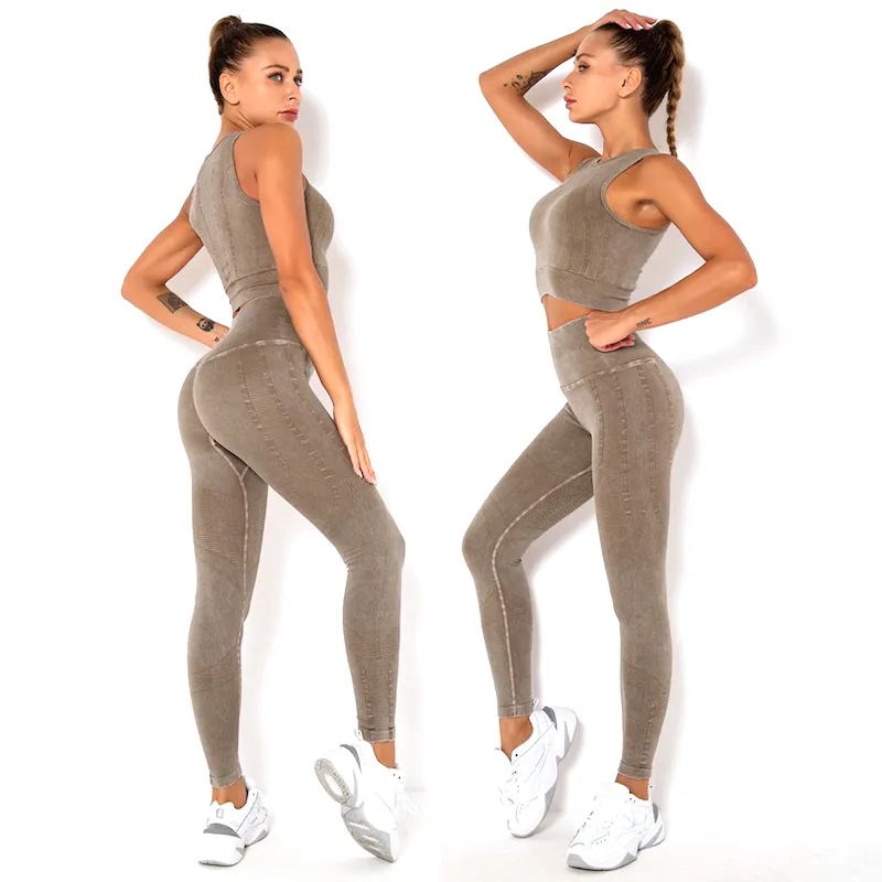 Conjunto fitness lavagem ácida
