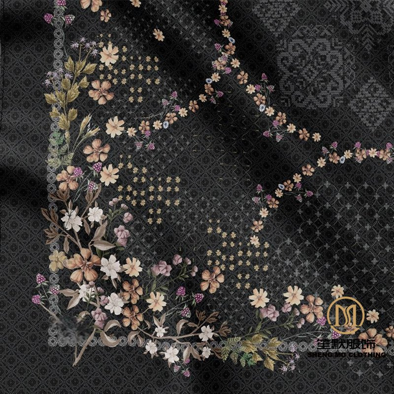 Fabricante direto de hijab de voile de algodão impresso moderno, designs tendência, coleções sazonais, hijab de voile de algodão bawal