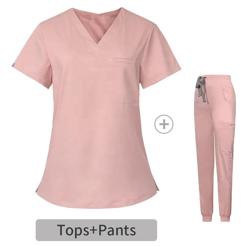 Uniforme hospitalar unissex para enfermagem médica