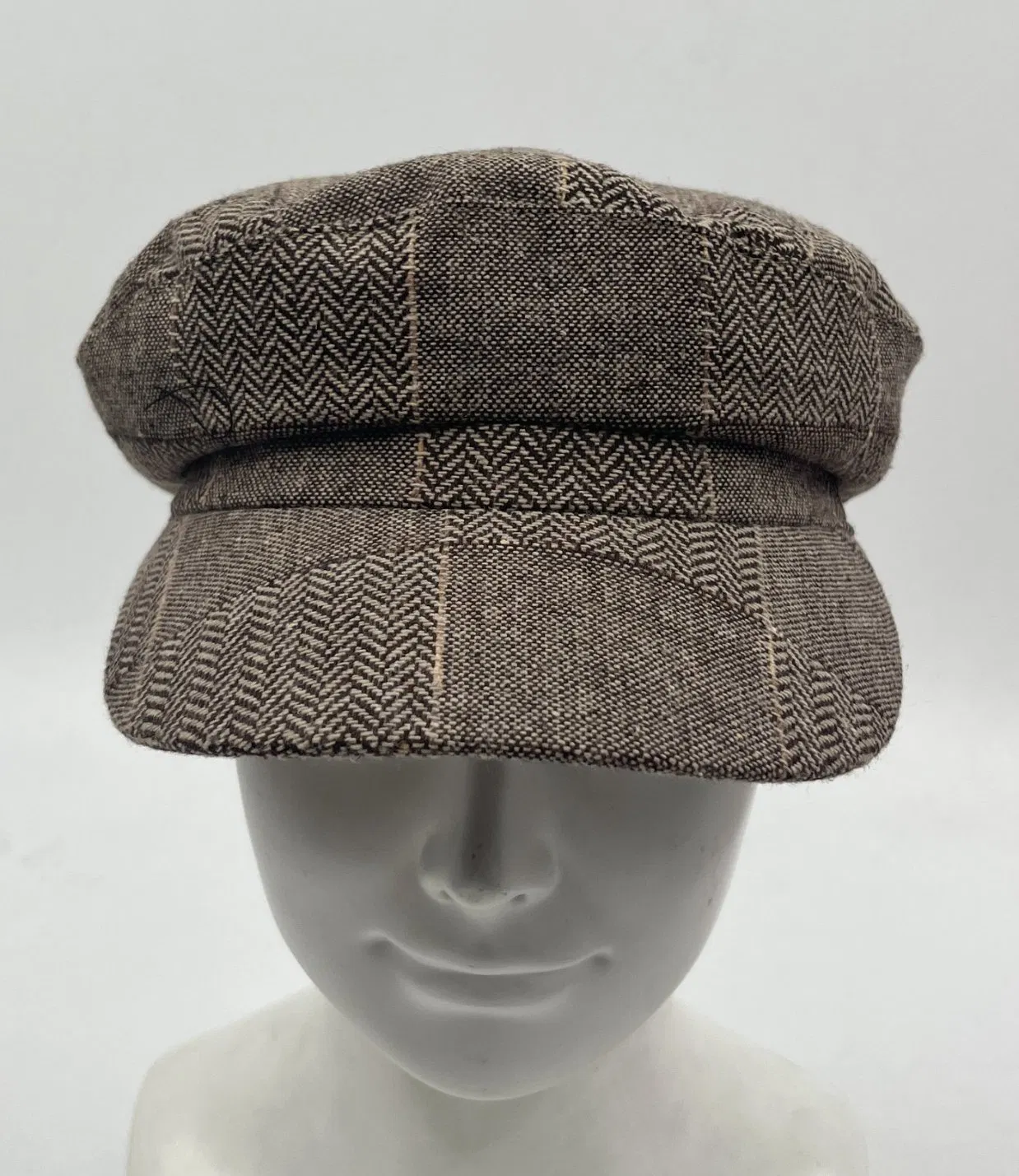 Atacado Moda Feminina Boné de Inverno em Tecido Sustentável