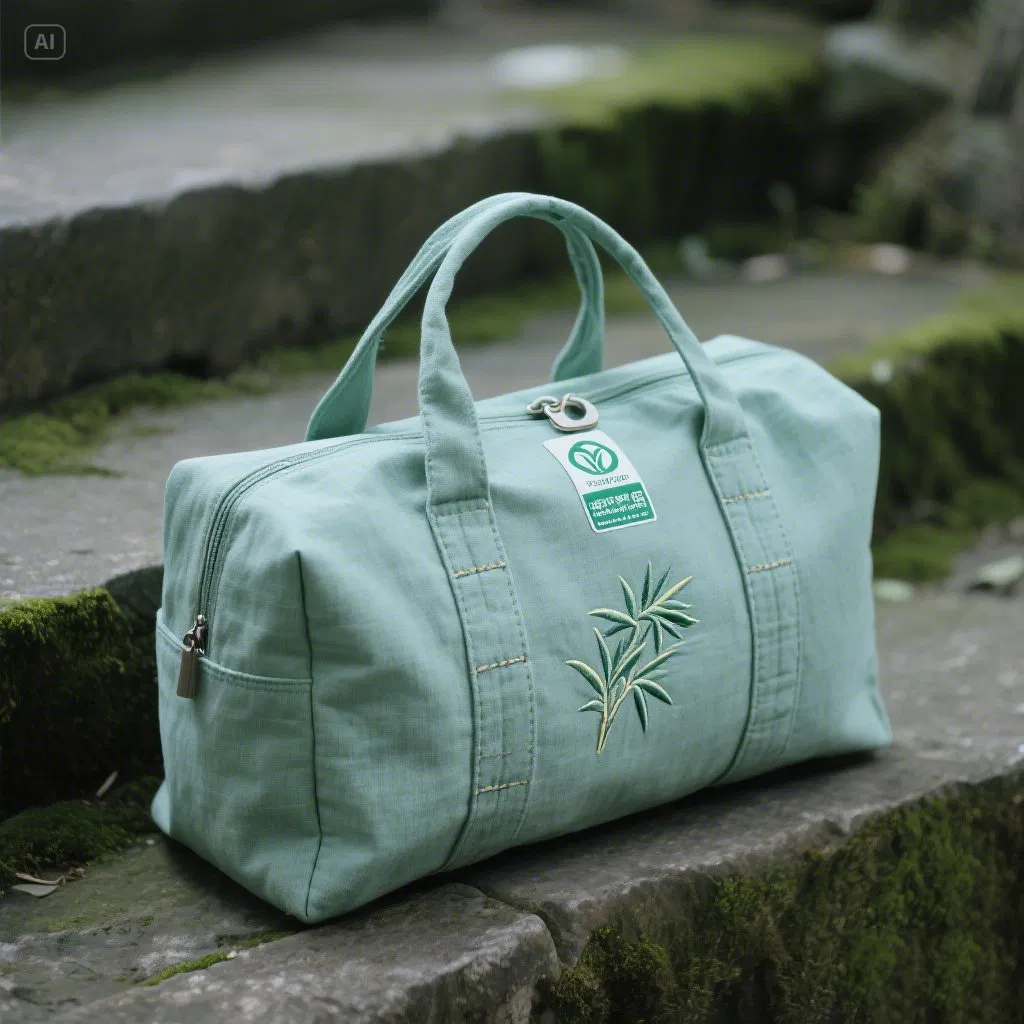 Bolsa Tote de Juta Sustentável para Mulheres Elegantes