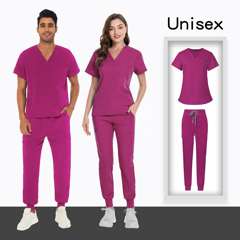 Uniforme hospitalar unissex para enfermagem médica