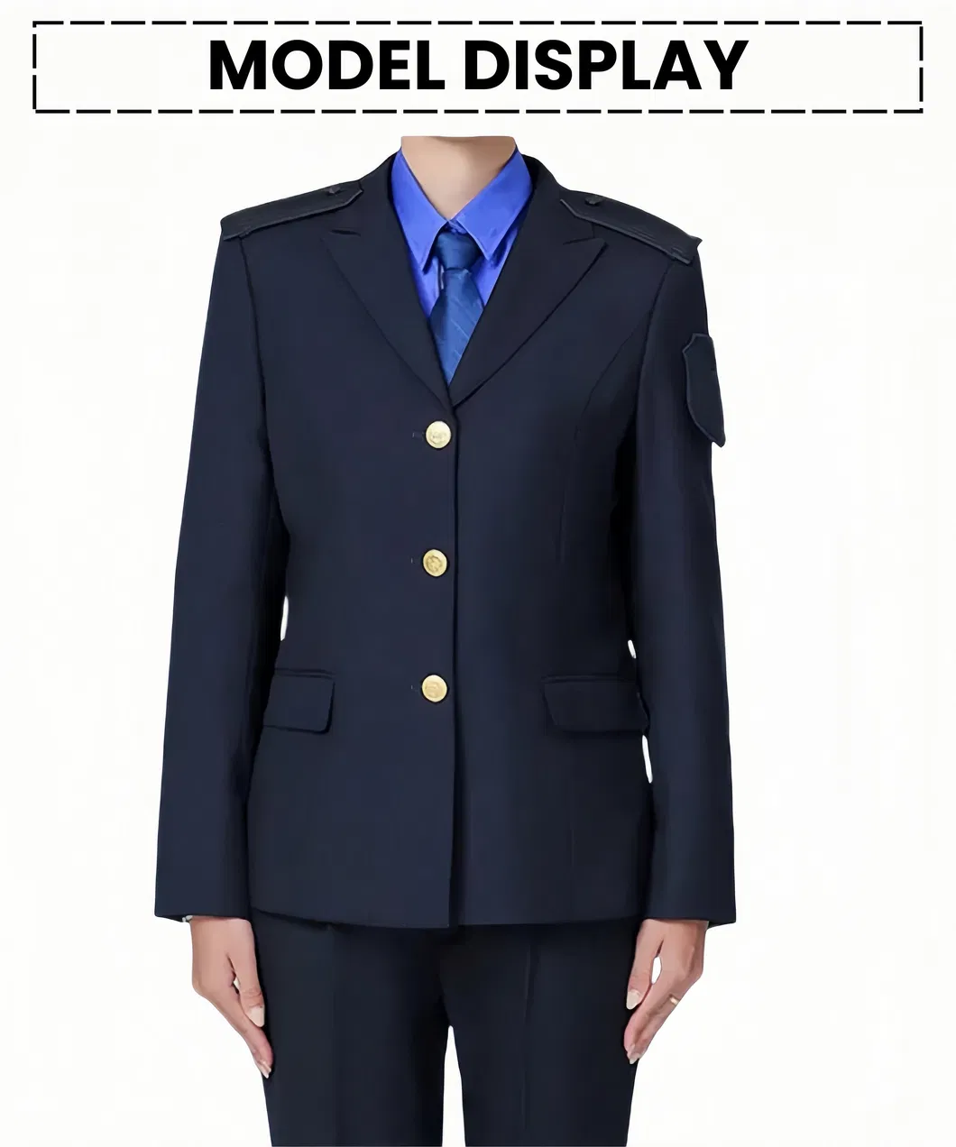Uniforme de Trabalho para Homens/Mulheres, Jaqueta de Transporte para Atendentes de Aeroporto, Roupas Personalizadas para Segurança