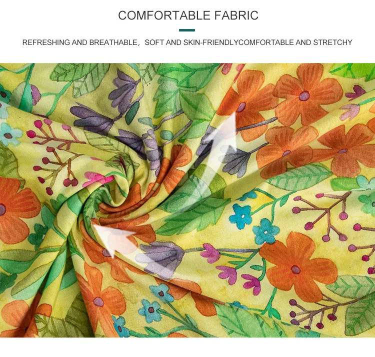 Design de Moda do Vestido Midi Floral