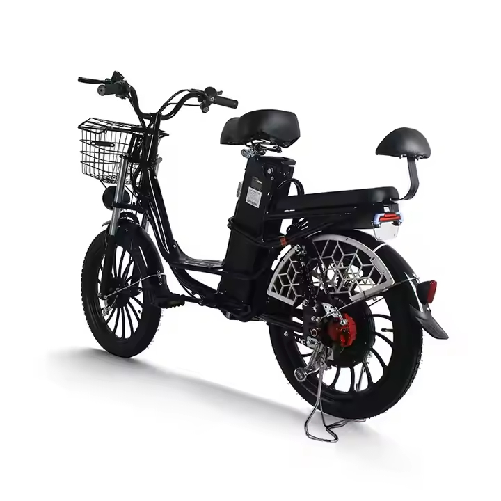 Moda - Bicicleta Elétrica Feminina Projetada com 20 - Polegadas Pneus. Ebike para Adultos com um Quadro de Ferro, uma Bicicleta Elétrica para Estradas Urbanas