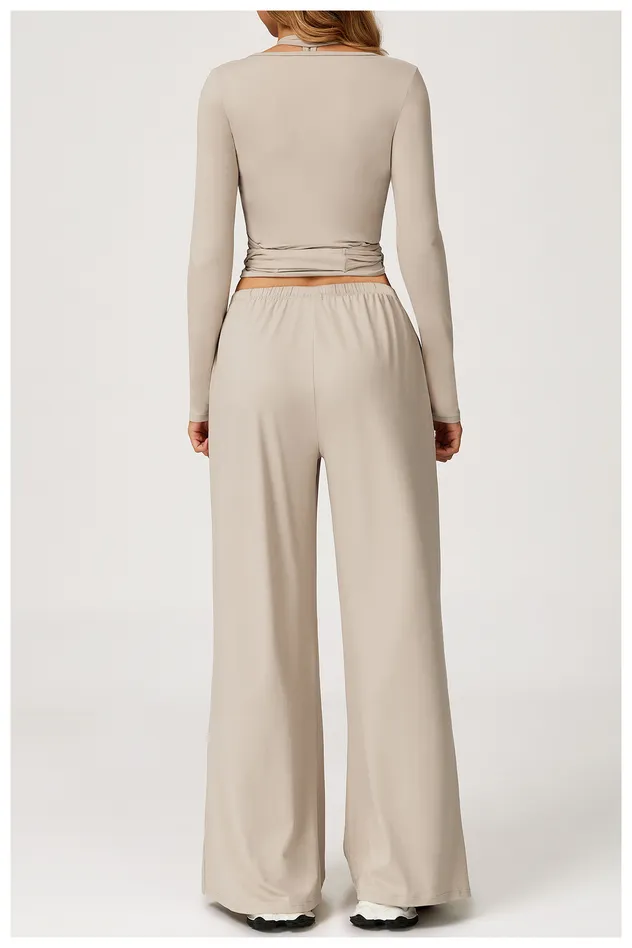 Leggings pretas flare