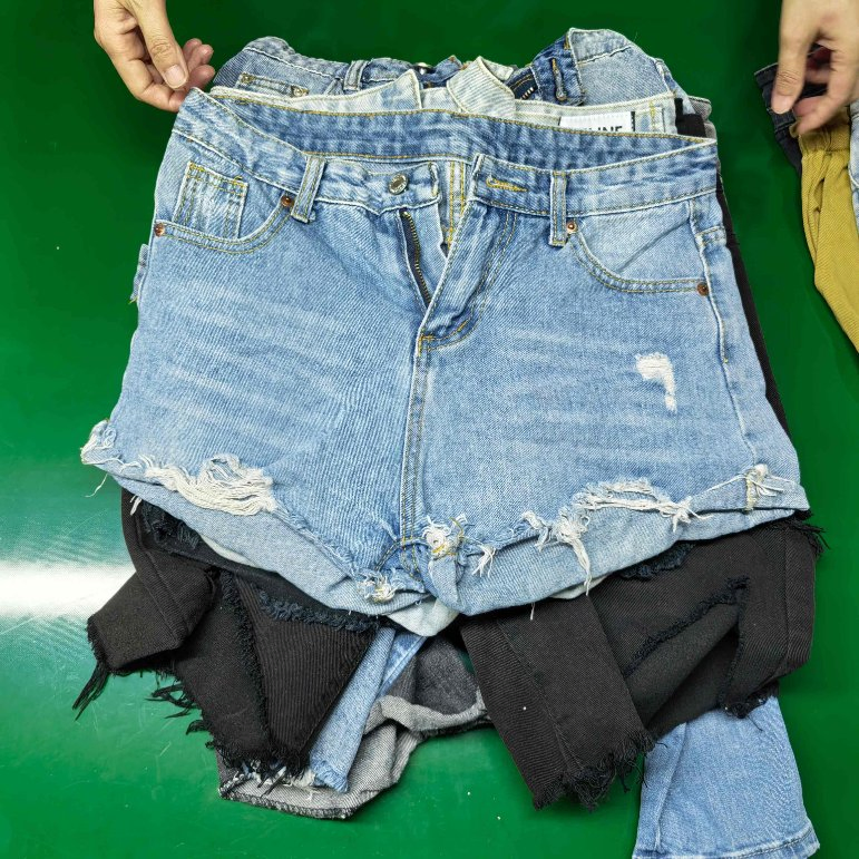 Venda Direta de Fábrica Calças Jeans Femininas Usadas em Boa Condição Roupas Usadas