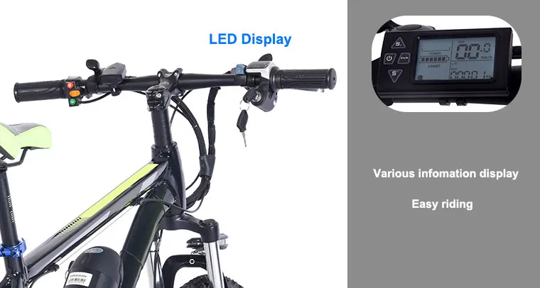 Moda 36V 10ah Bicicleta Elétrica Recreativa Urbana para Adultas Gravity City