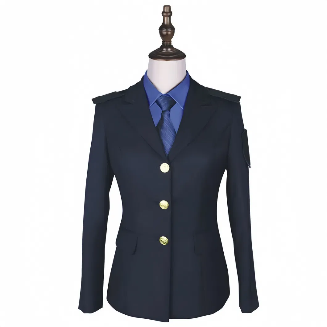 Uniforme de Trabalho para Homens/Mulheres, Jaqueta de Transporte para Atendentes de Aeroporto, Roupas Personalizadas para Segurança