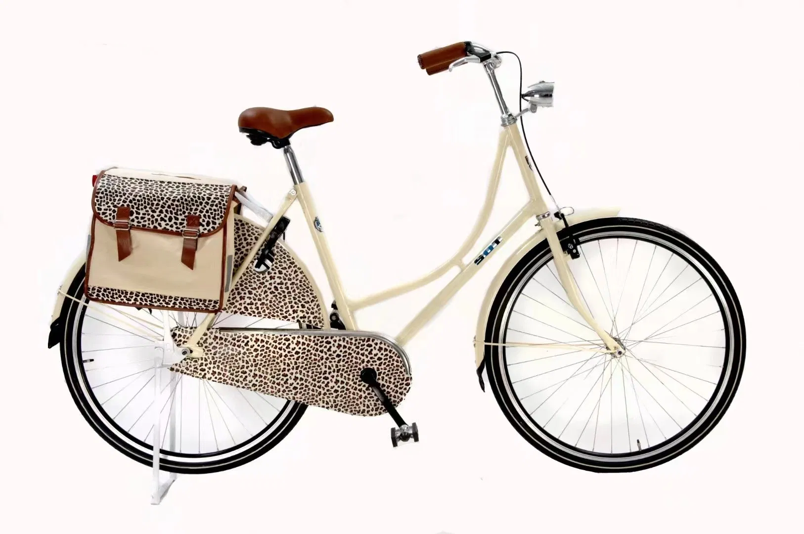 Bicicleta urbana de moda barata da China, bicicleta de uma única velocidade para cidade com cesta para mulheres adultas