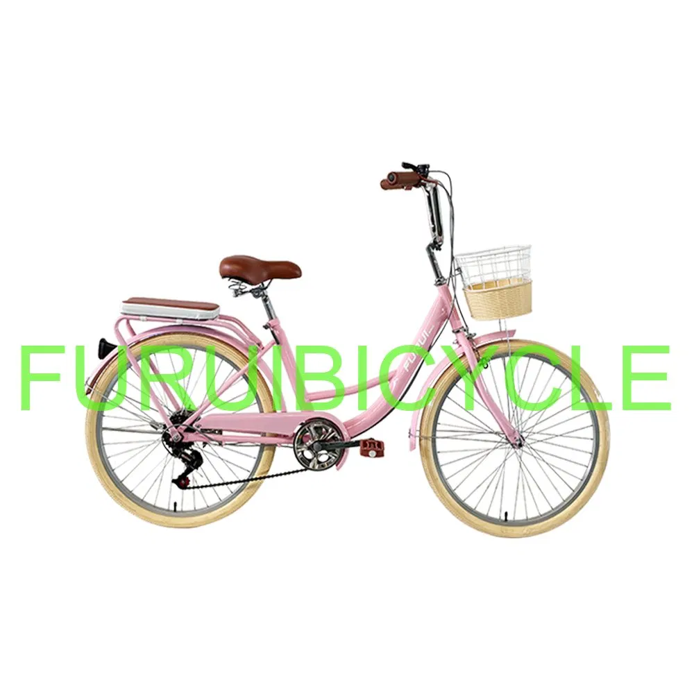 2025 Nova 24 Polegada Moda Mulher Moderna Bicicleta Urbana Preço de Fábrica Atacado Bicicleta da Cidade Adulto