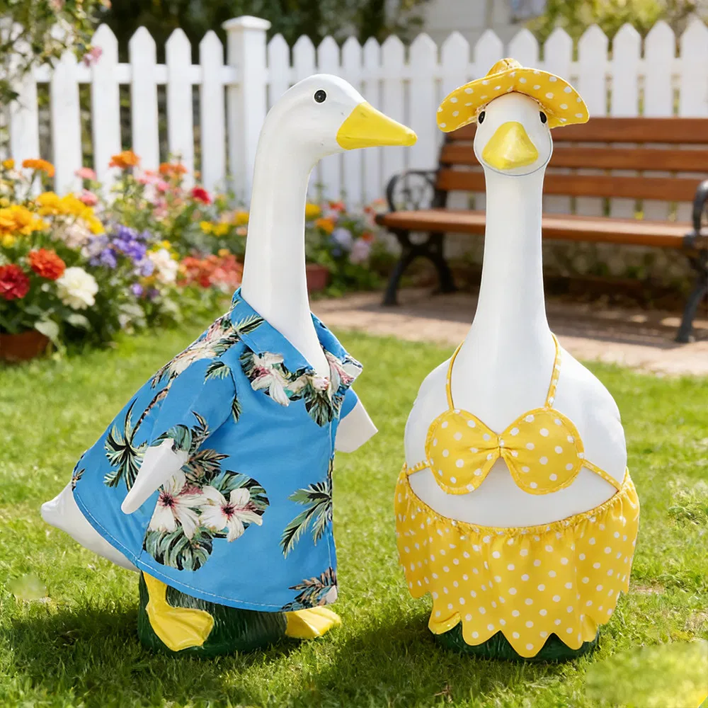 Roupa de Ganso Fashion para Exibições Decorativas Sazonais