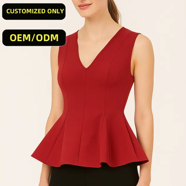 Vestido Casual Elegante Woven Personalizado por Atacado para Mulheres