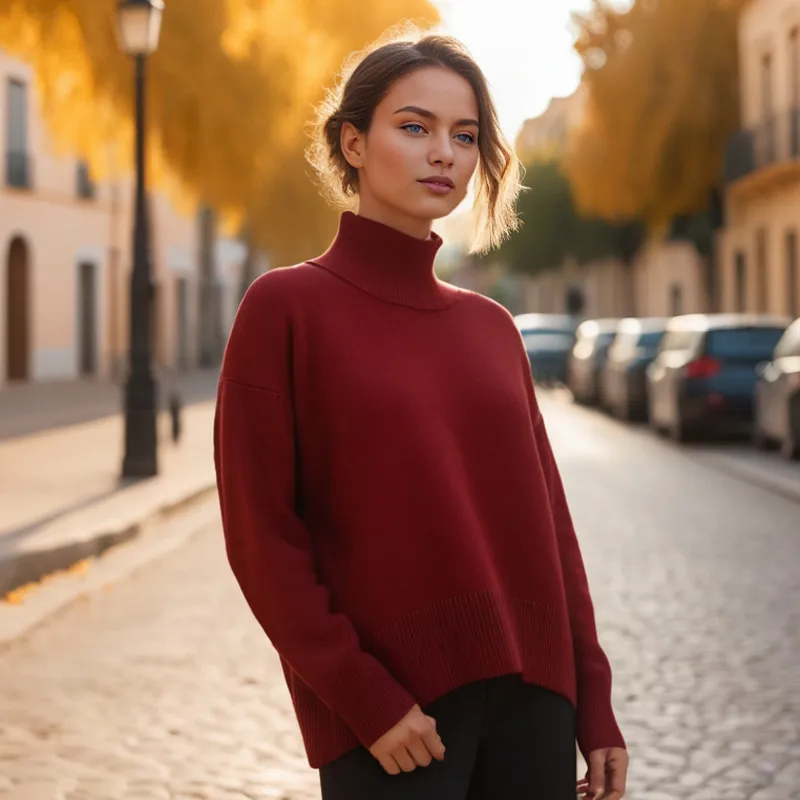 Suéter Casual de Inverno
