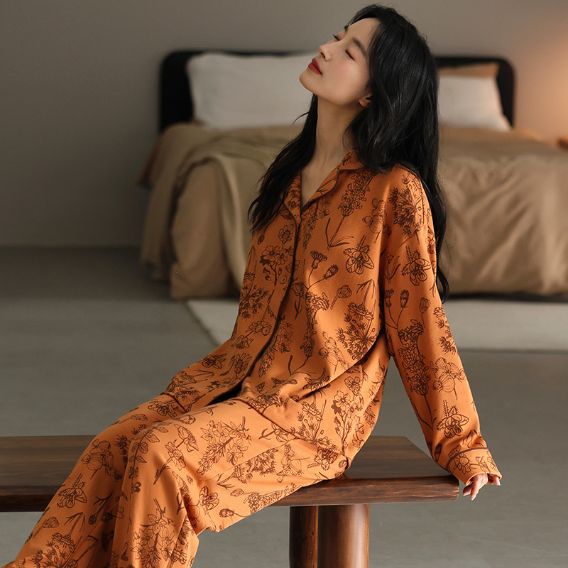 Pijama Premium de Noite de Primavera Confortável para Dormir e Relaxar