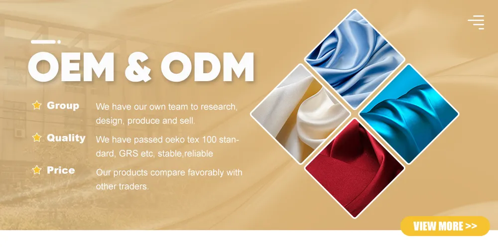 Tecido de Seda Viscose Jacquard Brocado Sustentável Oeko Tex 100 Macio Crinkle Georgette para Moda Feminina 20m/M