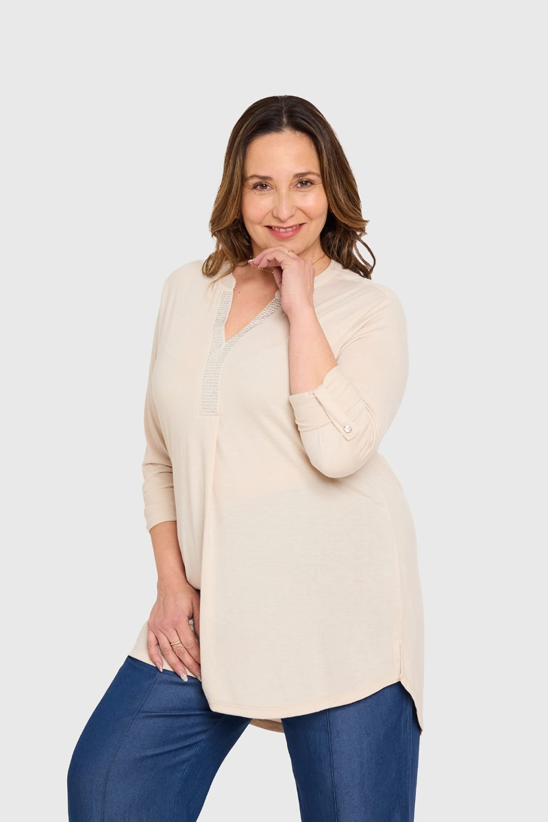 Camiseta Feminina Trendy com Tecido Ecológico para Moda Sustentável