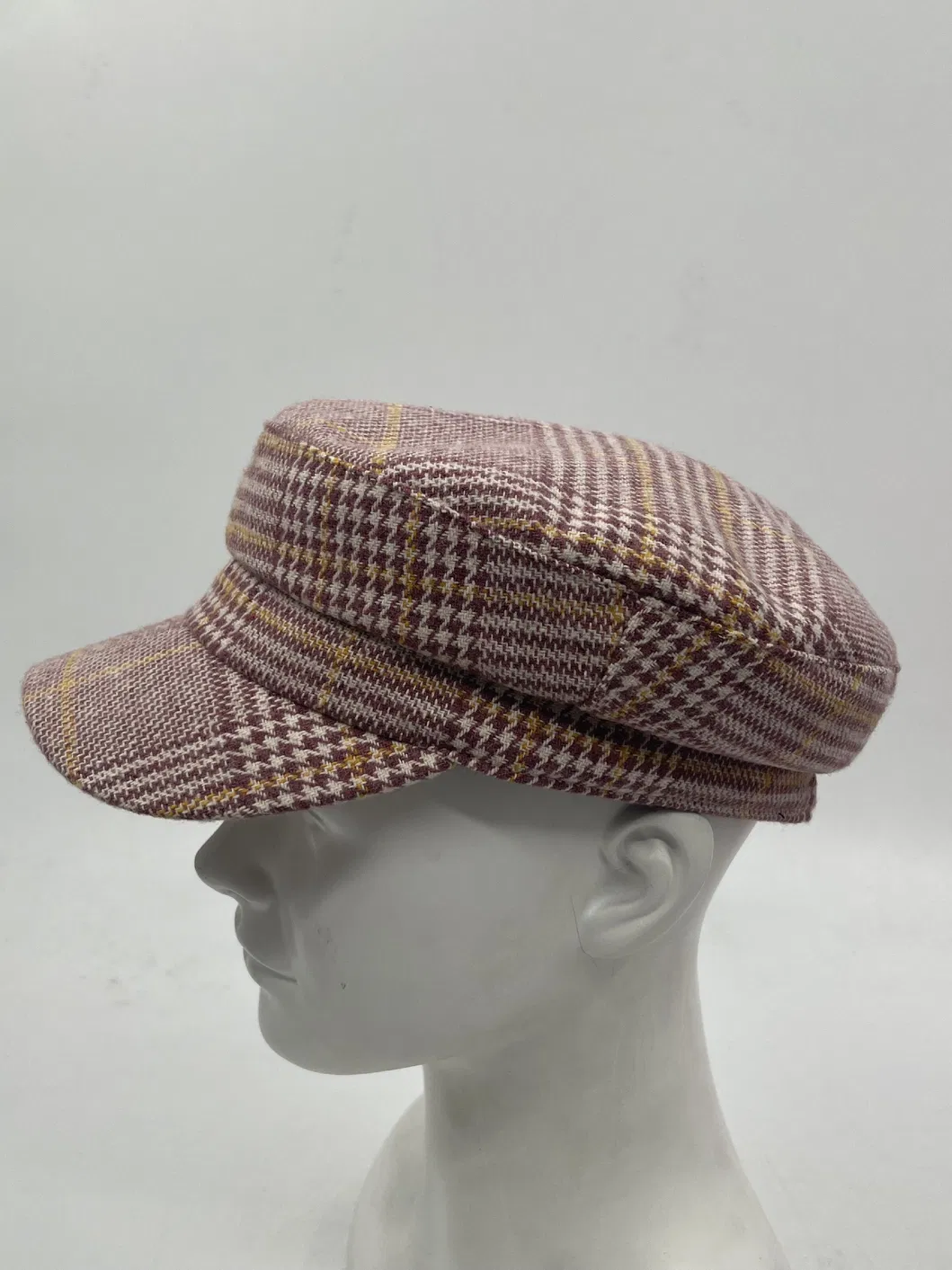 Atacado Moda Feminina Boné de Inverno em Tecido Sustentável