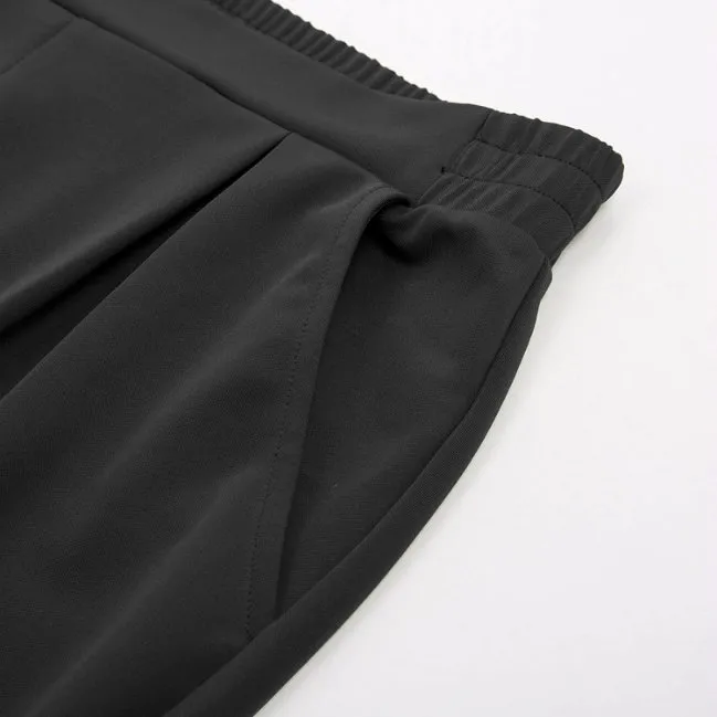 Design de Moda Calças Femininas Slim Fit Calças Casuais com Design de Laço para Mulheres