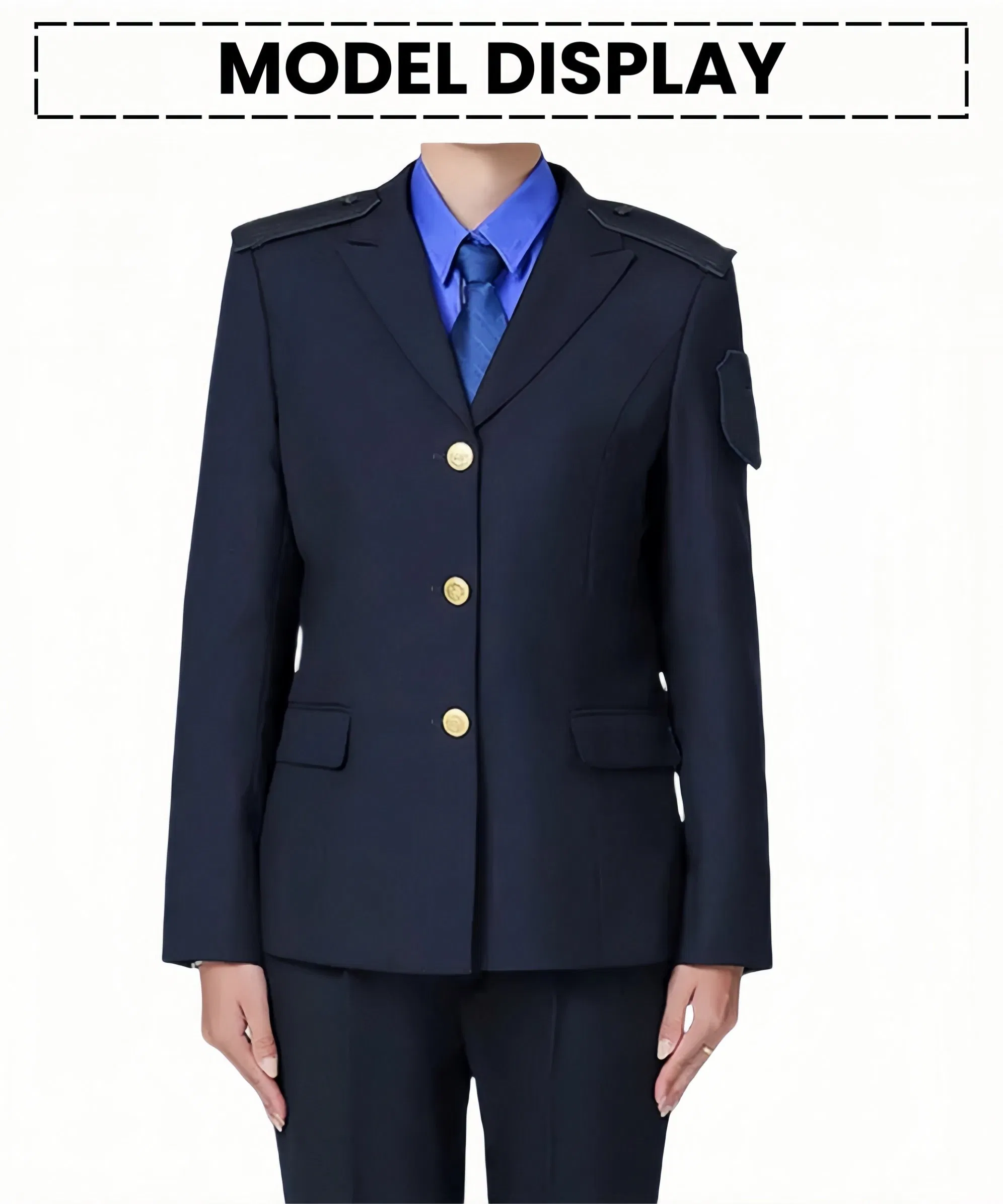 Uniforme de Trabalho para Homens/Mulheres, Jaqueta de Transporte para Atendentes de Aeroporto, Roupas Personalizadas para Segurança