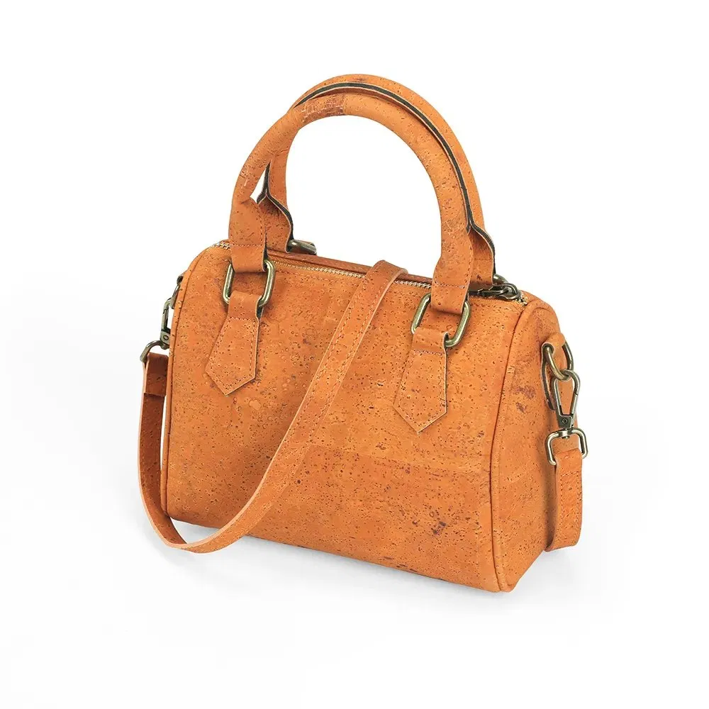 Bolsa transversal sustentável de moda vegana à base de biomassa para mulheres